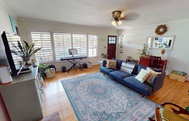 2/1 +Bonus Room & Garage North Park Charmer!