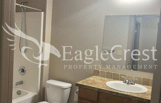 Two Bedroom, One and a Half Bathroom Unit