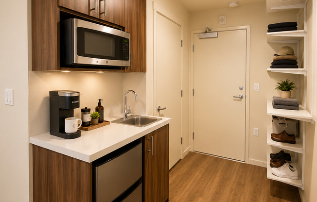 Studio, 1 bath, 178 sqft, $999, Unit 227