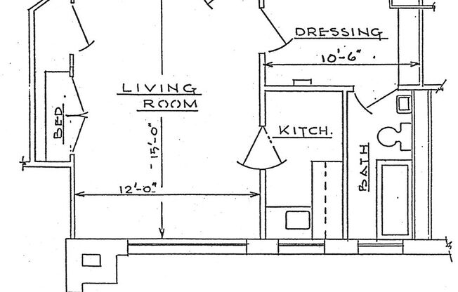 Studio, 1 bath, 335 sqft, $1,895, Unit Unit 310 (furnished)