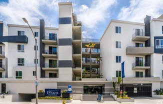 Property Exterior at The Plaza Apartments, California