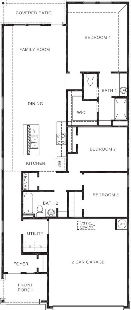 3 beds, 2 baths, 1,489 sqft, $2,060