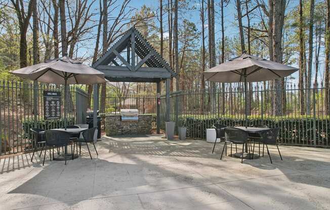 Outdoor Grill at Gwinnett Pointe Apartments in Norcross, GA 30093
