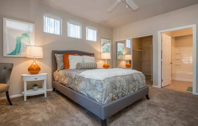 Spacious Bedroom With Closet at The Passage Apartments by Picerne, Henderson, 89014