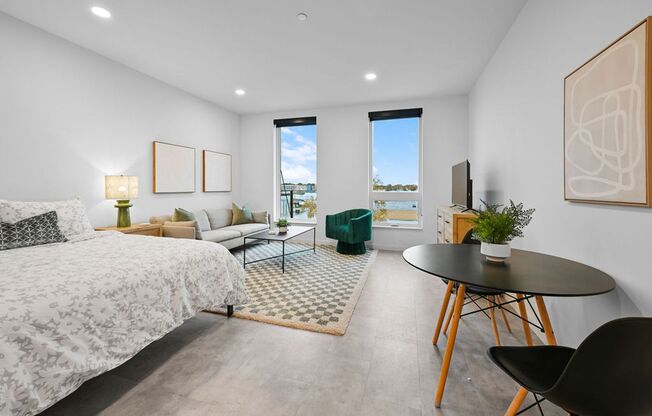 Studio, 1 bath, 530 sqft, $1,385, Unit 319