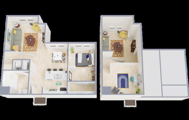 1 bed, 1 bath, 718 sqft, $2,195