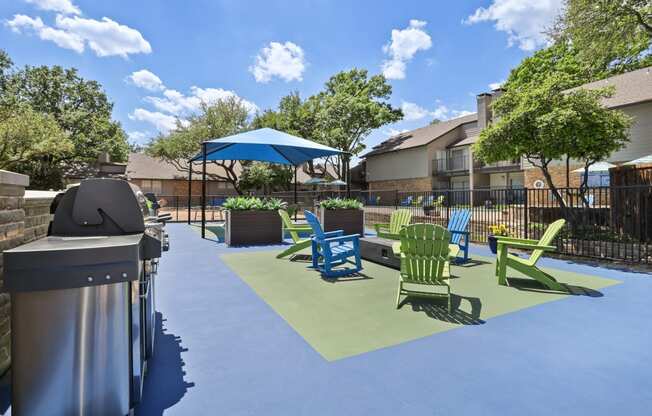 the preserve at ballantyne commons community patio