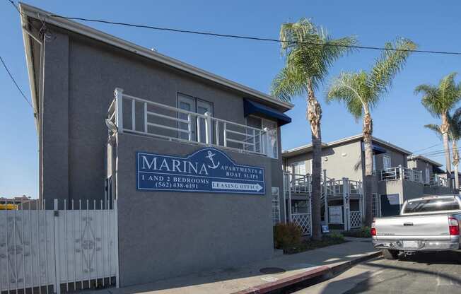 Marina Apartments & Boat Slips Long Beach, CA Exterior Building