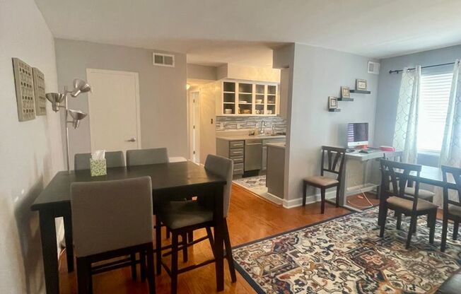 Beautiful Fully Furnished 1BR Condo — Steps from Brookland/CUA Metro All Utilities Included • Parking Space • Newly Renovated