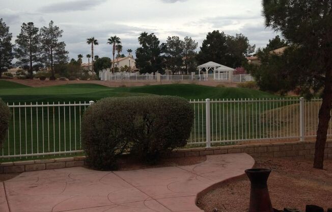 FREE RENT - Green Valley Area - 5 Bed / 3 Bath - Golf Course Views
