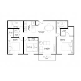 3 beds, 2 baths, 1,200 sqft, $1,904