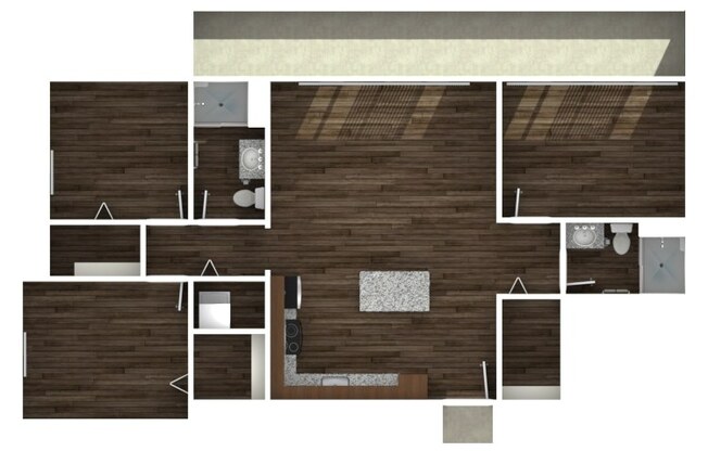 3 beds, 2 baths, 1,307 sqft, $2,730