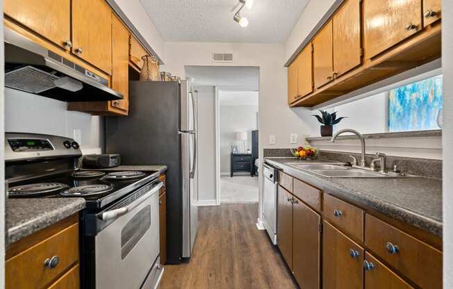 spacious kitchen and cabinet space at Ashley River