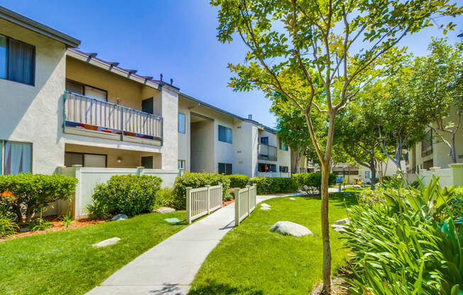 Harbor Cliff Apartments Walkway