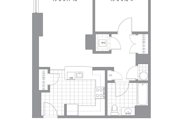 1 bed, 1 bath, 731 sqft, $2,139