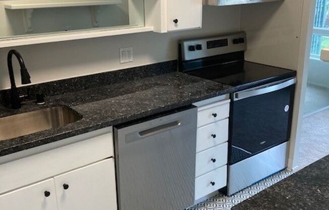 Updated extra large one bedroom at Woodlake