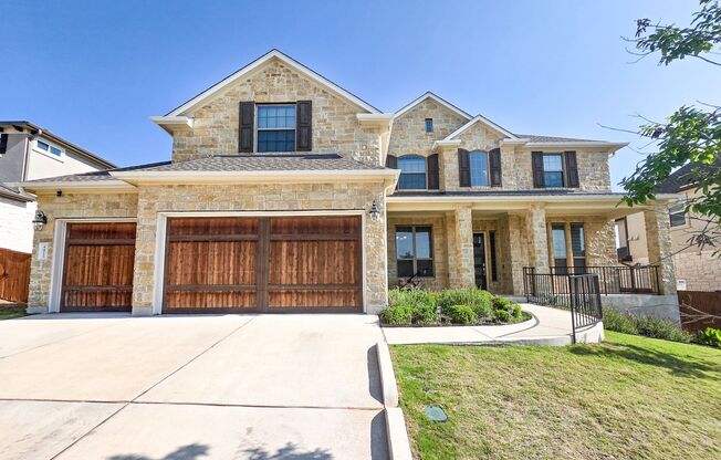 Gorgeous 5-Bedroom + Office Home in the gated Ranch at Brushy Creek - ONE MONTH FREE RENT!