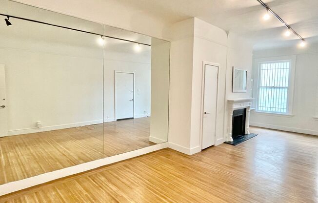 Spacious and Bright Lower Nob Hill Studio/1BA! Laundry! Shared yard!  PROGRESSIVE