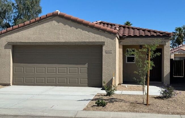 3BR, 2BA Brand New Home with Garage in Gated community