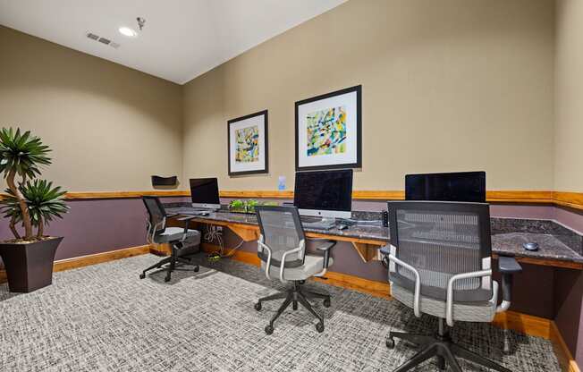 Business Center at Bridge at Southpark Meadows, Austin