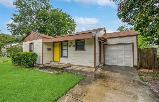 Special Offer For Lease: 3 bedroom 1 bath in Fort Worth