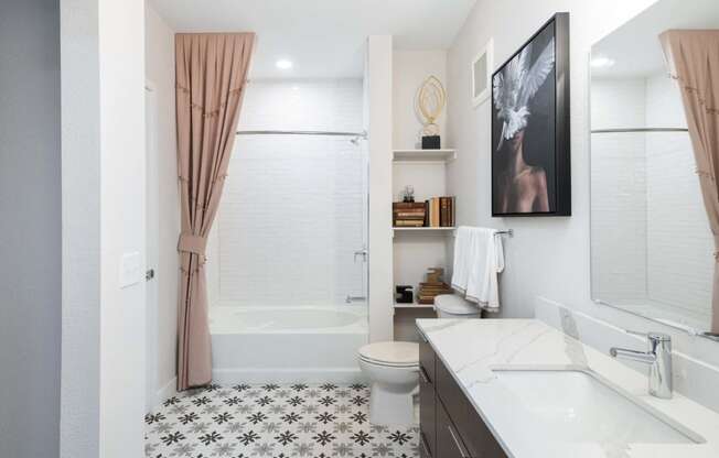 Deep soaking tubs at PARK40, Broomfield