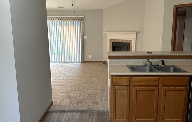 Spacious 2BD 2 BA duplex with 2 car attached garage. Just a few steps away from everything you need!