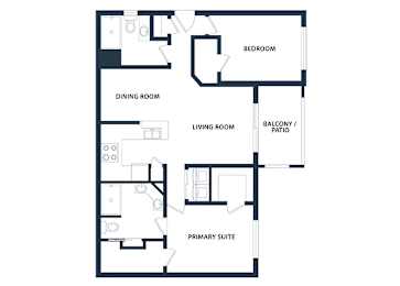 2 beds, 2 baths, 1,175 sqft, $1,348