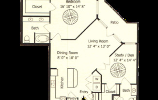 2 beds, 2 baths, 1,158 sqft, $1,799, Unit 118