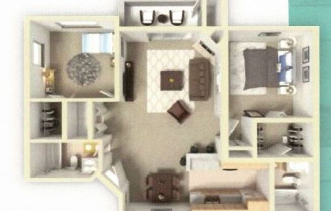 2 beds, 2 baths, 960 sqft, $2,445