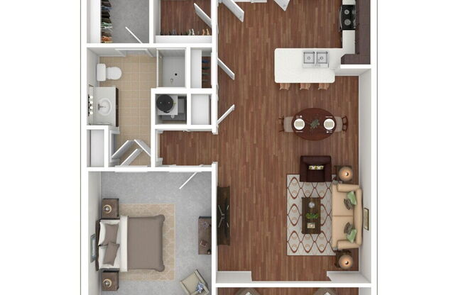 1 bed, 1 bath, 902 sqft, $1,745