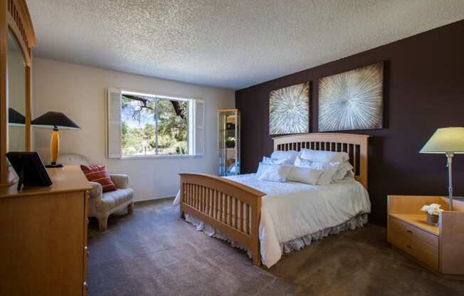 Bedroom at Sunrise Ridge Apartments in Tucson AZ