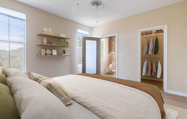 Bedroom with Hard Surface Flooring