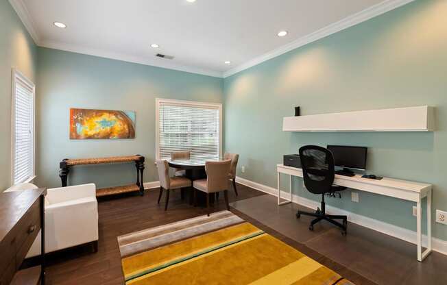 Business Center  at Sugarloaf Crossing Apartments, Lawrenceville GA 30046