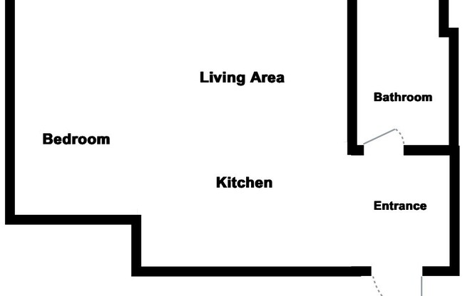 Studio, 1 bath, 453 sqft, $2,900, Unit 504