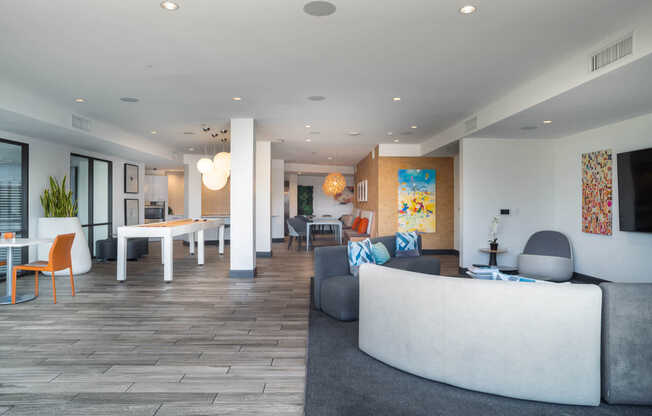 Clubroom with Games
