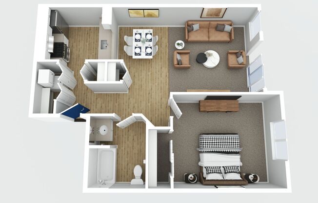 Alcove Apartment