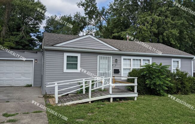 Updated South KCMO Home-Available in JUNE!!