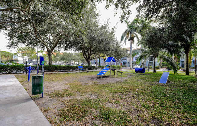 Dog Park at Sophia at Abacoa pet friendly apartments in Jupiter, FL