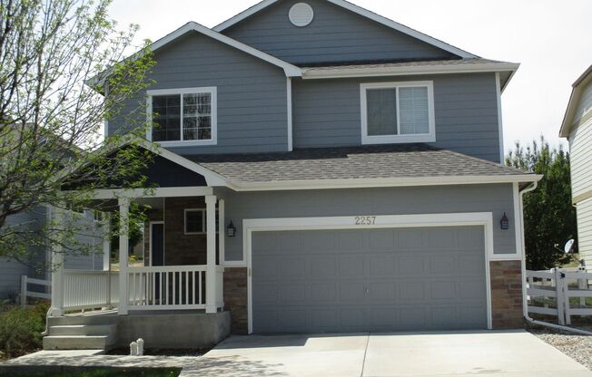 Beautiful 3 bedroom, 2.5 bath 2 story home in North Fort Collins!