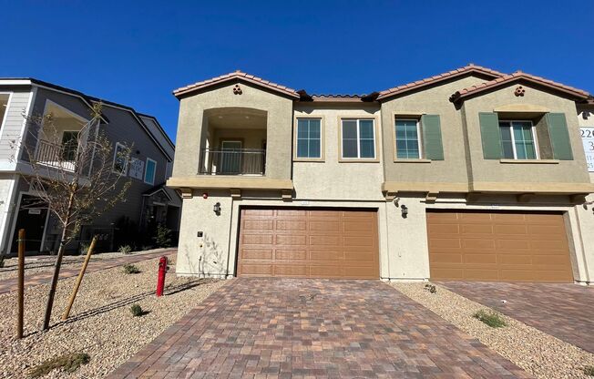 GATED 2 BED 2.5 BATH 2 CAR GARAGE 2 FLOOR TOWNHOUSE IN HENDERSON