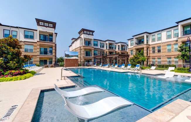 Swimming Pool Lounge at McKinney Square, McKinney, TX, 75070