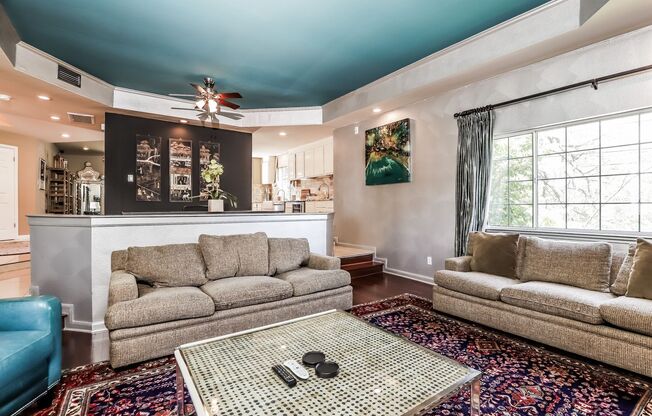 Furnished 3-bedroom in Travis Heights with Downtown Views!