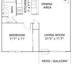 Partner-provided photo for $730 unit