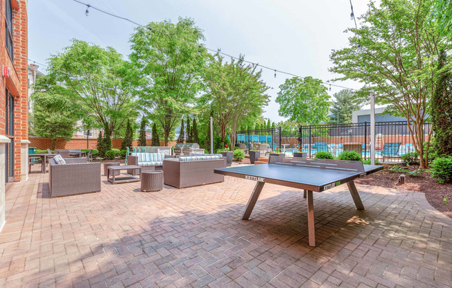 our apartments showcase a beautiful patio