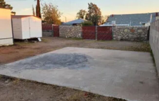 1 BEDROOM 1 BATHROOM HOME IN CENTRAL EL PASO