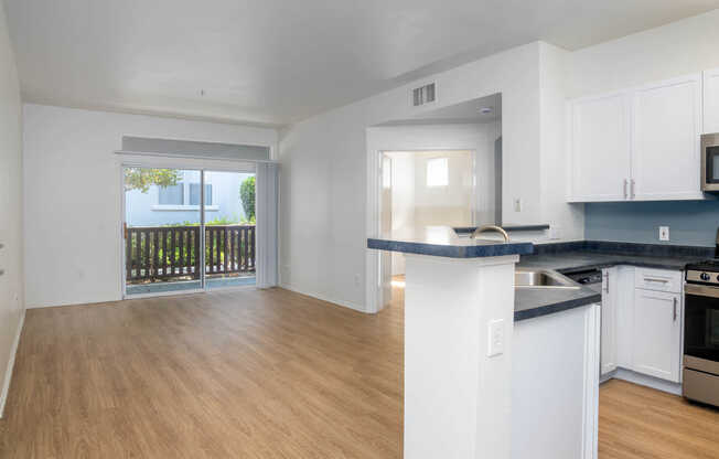Living Room with Hard Surface Flooring