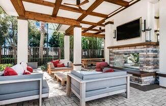 Citra at Windermere Exterior | Outdoor lounge | TV | Covered | Couches