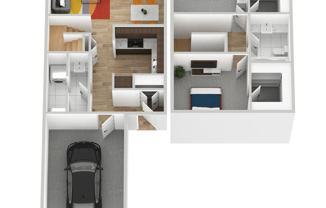 2 beds, 1.5 baths, 1,000 sqft, $1,799, Unit 347-098