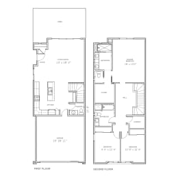 3 beds, 2.5 baths, 1,819 sqft, $3,199